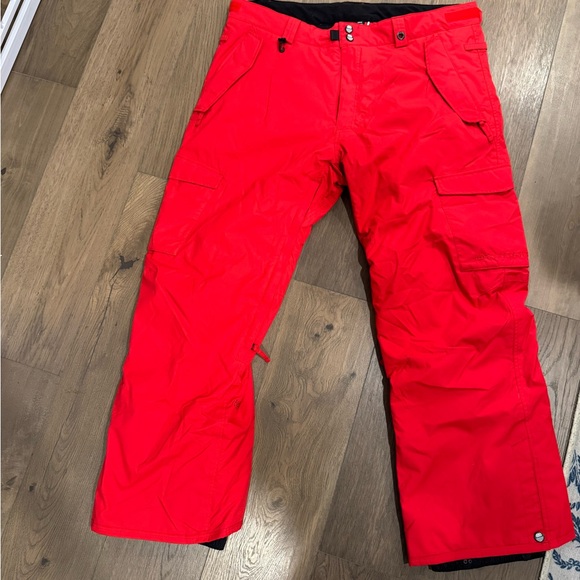 Men's Red Ski/Snowboarding Pants - Picture 1 of 3